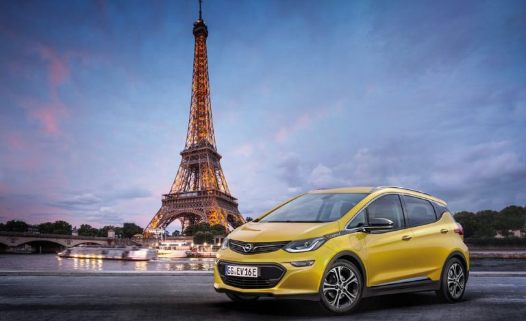 Opel Ampera-e. Se presenta en París