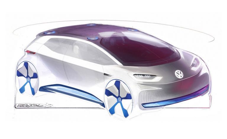 Volkswagen Think New. Primer boceto