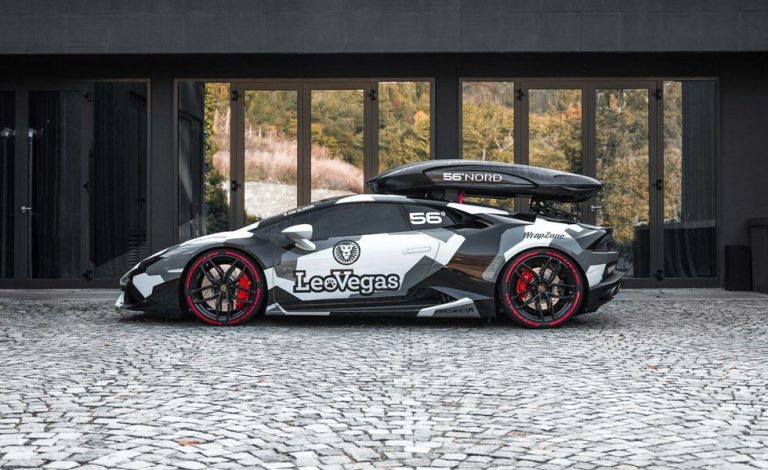 Lamborghini Huracán Jon Olsson. Preparados para el duro invierno
