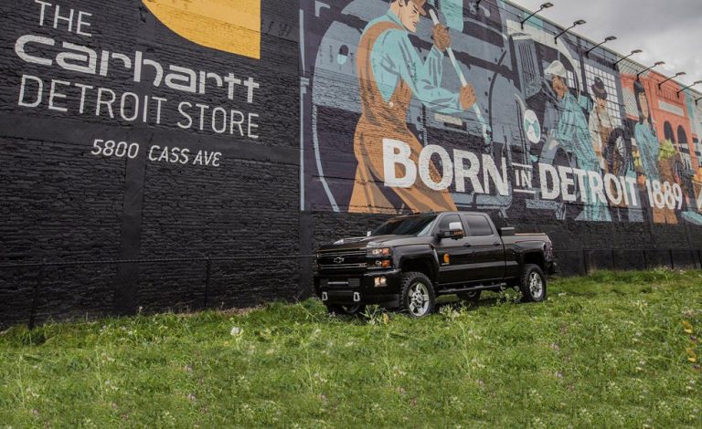 Chevrolet Silverado HD Carhartt. Preparado para el SEMA