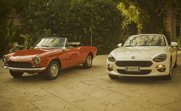 Fiat 124 Spider. Celebra sus 50 años de vida