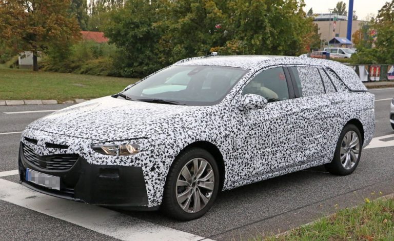 Opel Insignia Grand Sport Tourer 2017. Cazado de nuevo en pleno desarrollo