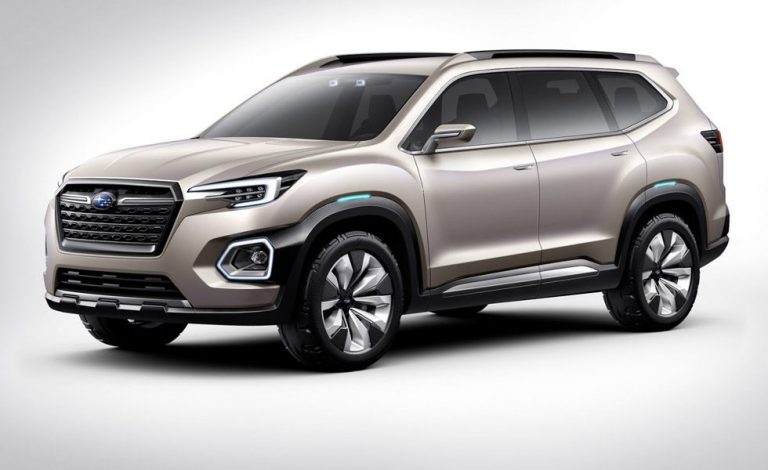 Subaru Viziv-7 Concept. El Subaru más grande de la historia