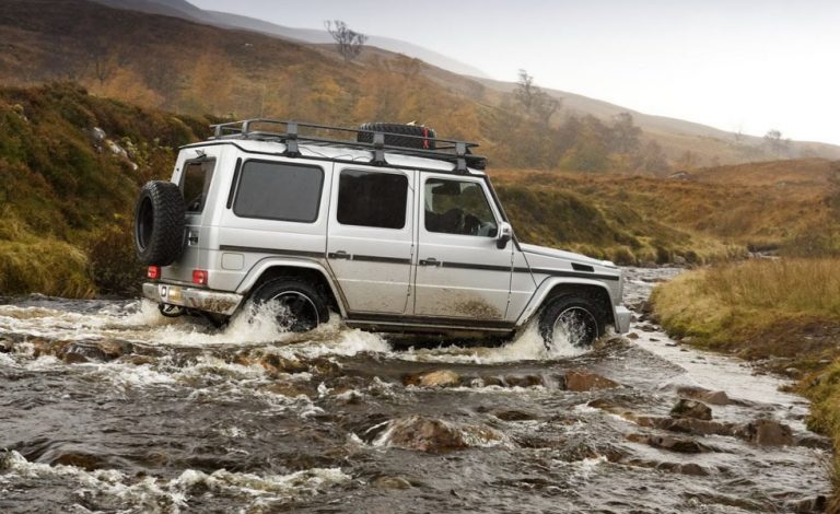 Mercedes 4Matic. Atravesando Reino Unido sin pisar el asfalto