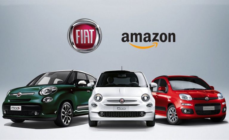 Fiat. A partir de ahora venderá sus coches en Amazon