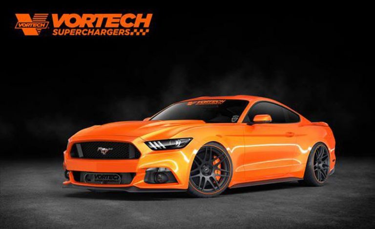 Ford Mustang Vortech. Con un turbocompresor extra