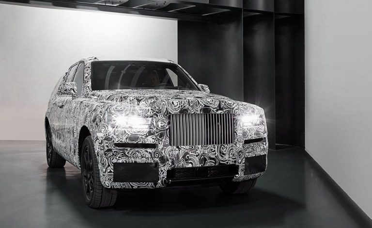 Rolls Royce Project Cullinan. Ya está en fase de pruebas