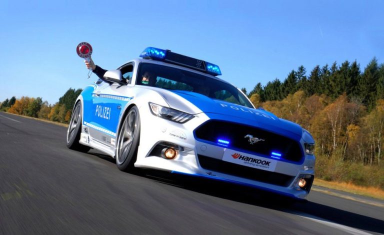 Ford Mustang Fastback. El nuevo patrullero alemán