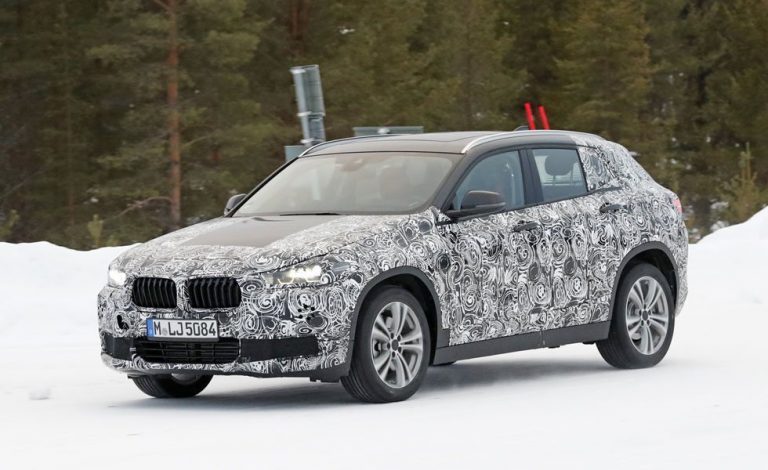 BMW X2 2017. En la nieve