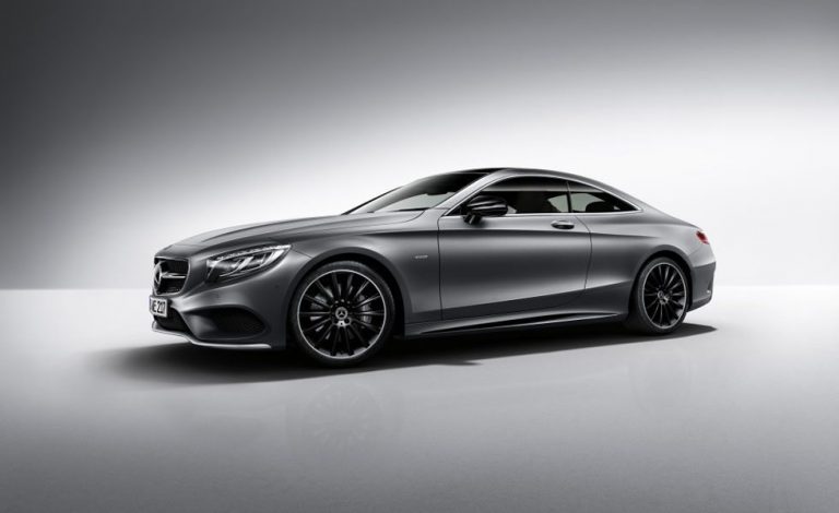 Mercedes S Coupé Night Edition. Exclusividad total
