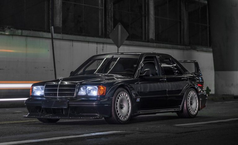 Mercedes 190 E EVO II. Con 26 años y sólo 5.258 kilómetros