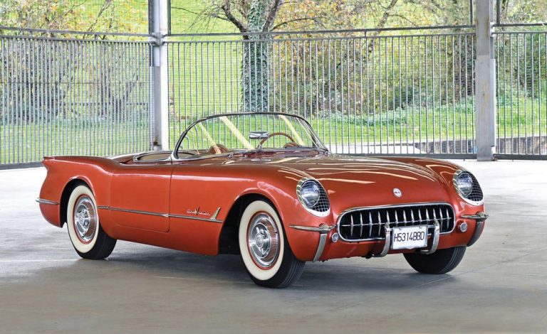 Chevrolet Corvette. Esta unidad se subasta y es Made in Spain