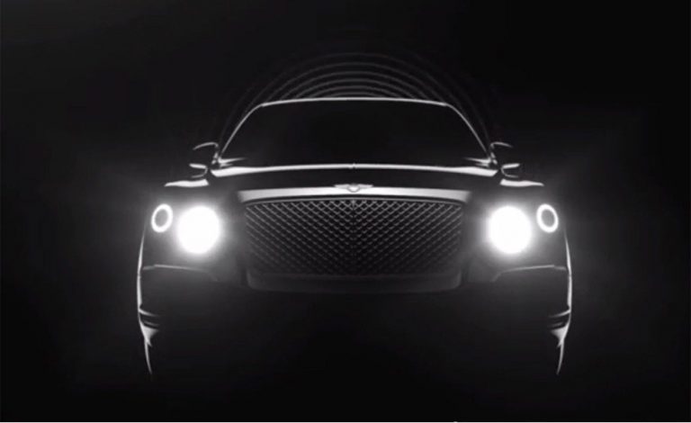 El SUV de Bentley llega en 2016