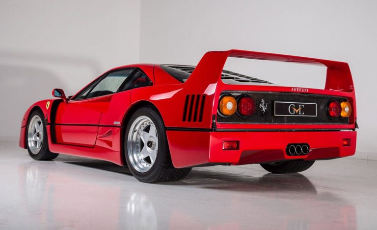 Ferrari F40. Cómprate el coche de Eric Clapton