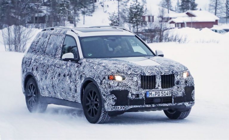 BMW X7 2018. Ahora en la nieve