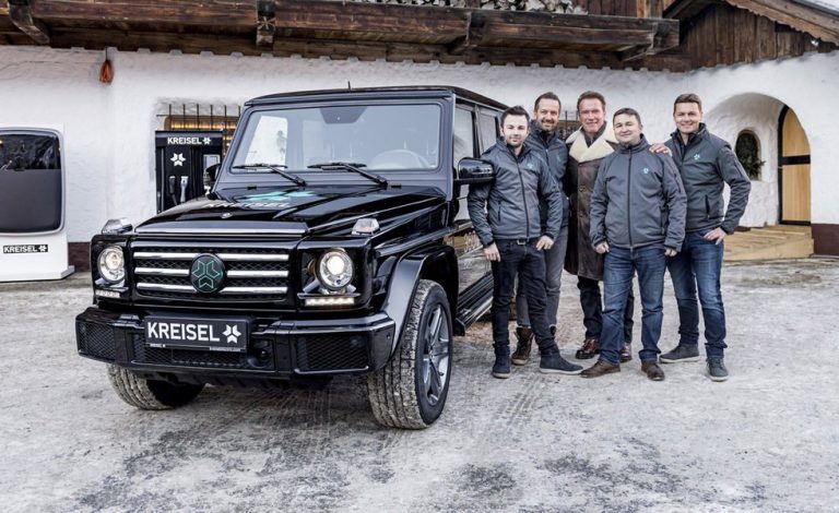 Kreisel Mercedes Clase G. Por y para Arnold Schwarzenegger