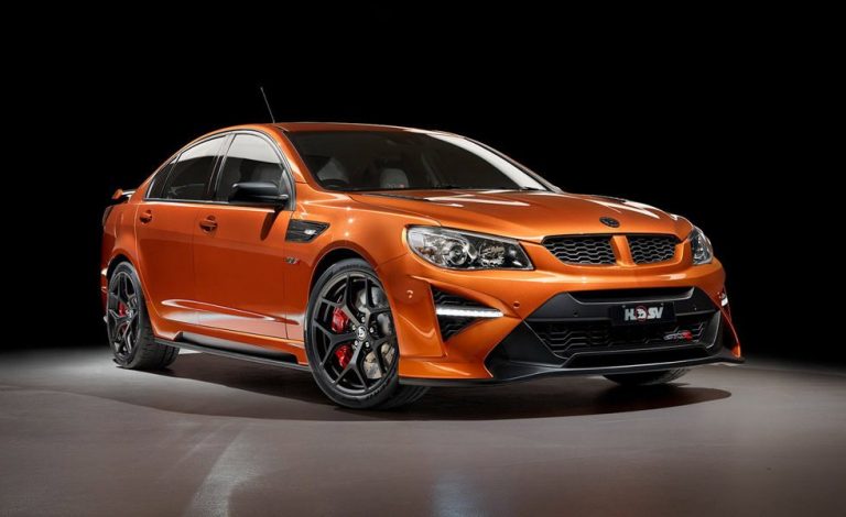 Holden HSV GTSR W1. Con el motor de un Corvette ZR1