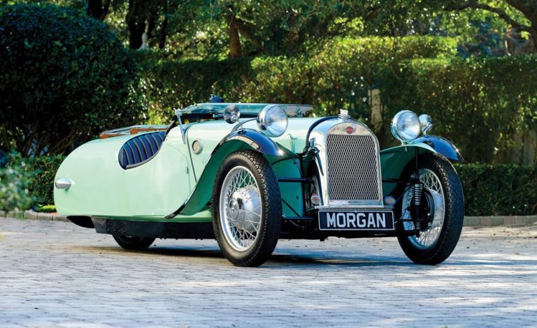 Morgan F Super. Se subasta el abuelo del 3 Wheeler