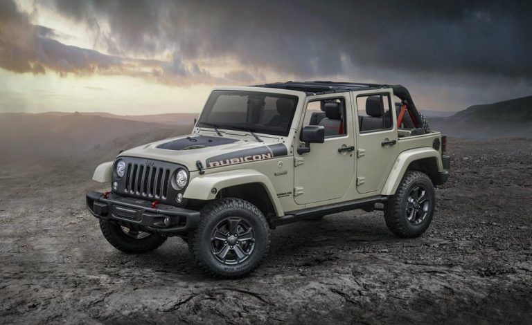Jeep Wrangler Rubicon Recon Edition. Última edición especial