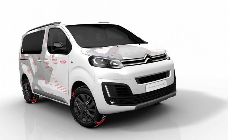 Citroën SpaceTourer 4×4 Ë Concept. Aventura en familia