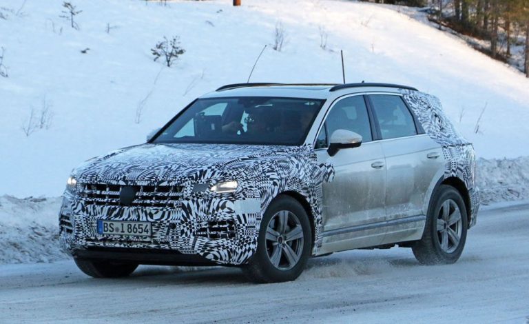 Volkswagen Touareg 2017. Ahora, en la nieve