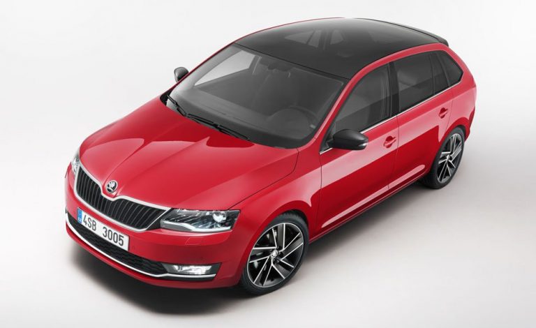 Skoda Rapid y Spaceback 2017. Con nueva cara