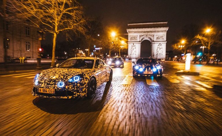 Alpine A120. Conquista París