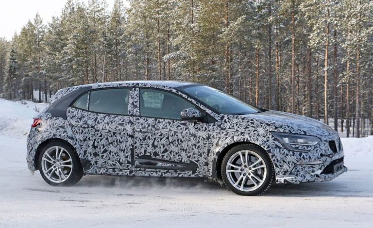 Renault Mégane R.S. 2017. Otra vez camuflado