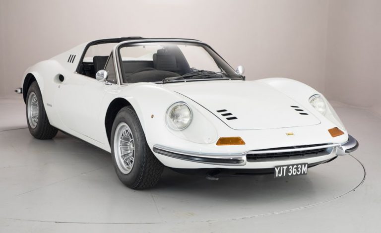 Ferrari 246 GTS. Este Dino perteneció a Ross Brawn