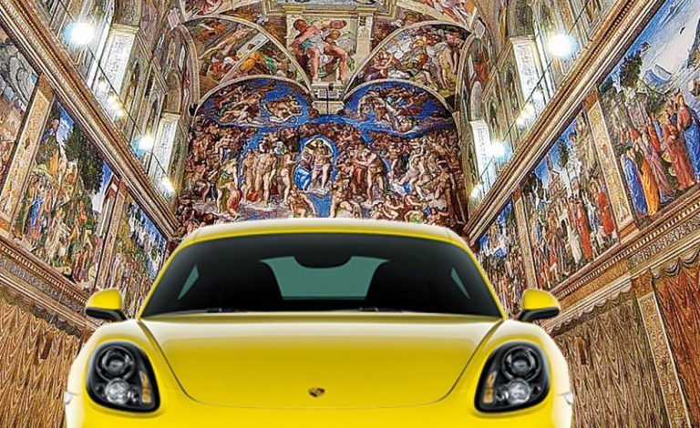 Porsche alquila la Capilla Sixtina