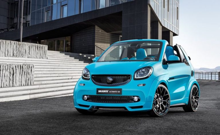 Brabus Smart ForTwo Ultimate 125. A precio de Mustang V8 Convertible