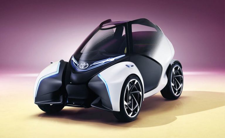 Toyota i-TRIL Concept. Futura movilidad urbana