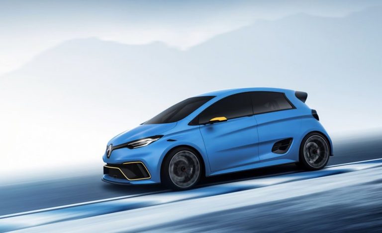 Renault ZOE e-Sport Concept. Eléctrico de carreras