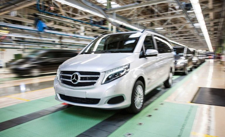 Mercedes Clase V. Ya han fabricado 100.000 unidades