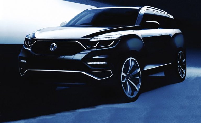 SsangYong Y400. En abril veremos el nuevo Rexton
