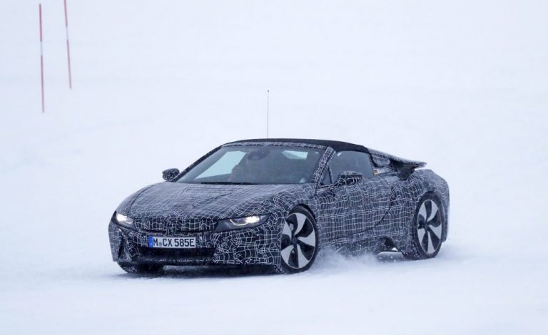 BMW i8 Spyder. El descapotable sigue con su desarrollo