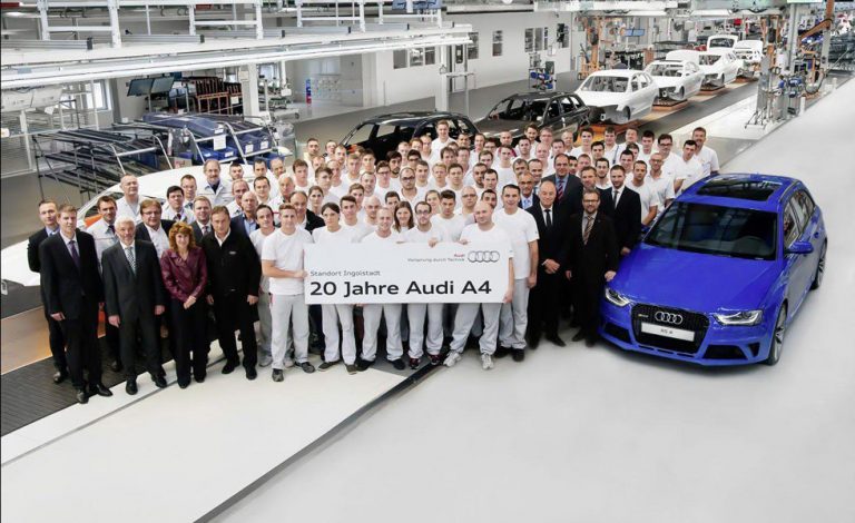 Audi A4. Celebra sus 20 años de historia