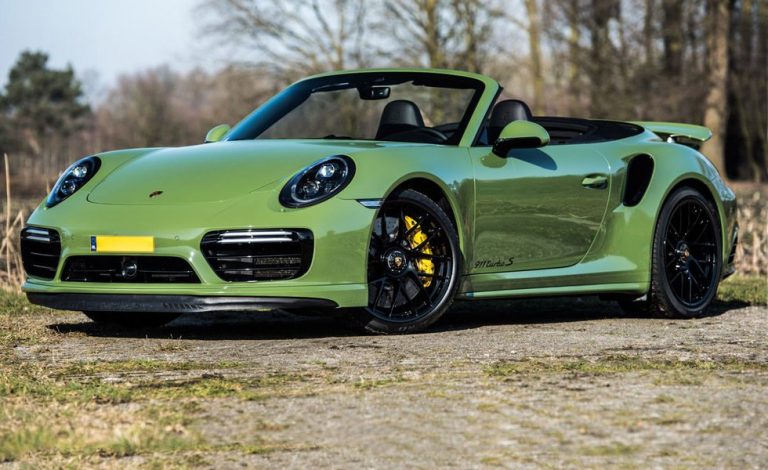 Edo Competition Porsche 911 Turbo S Cabriolet. Único