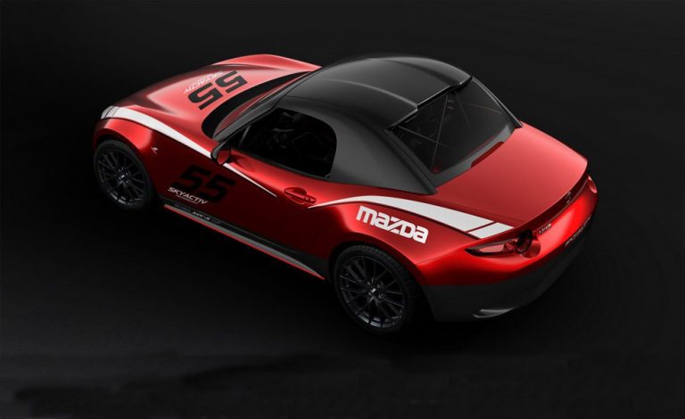 Mazda MX-5. Con hard top como opción