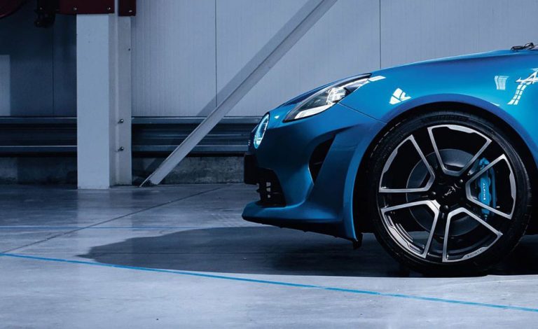 Alpine y Michelin. Dos años para desarrollar sus neumáticos