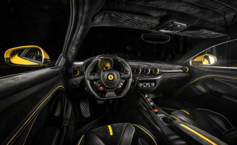 Carlex Ferrari F12 Berlinetta. Un interior de película