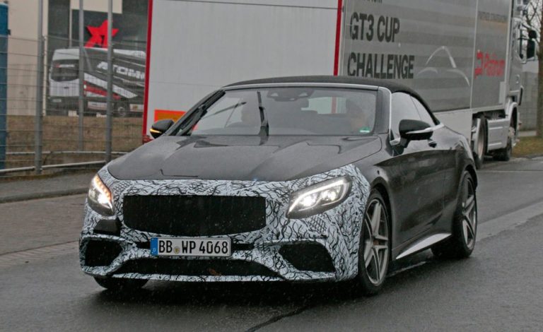 Mercedes AMG S63 Cabrio. Comienzan los ensayos