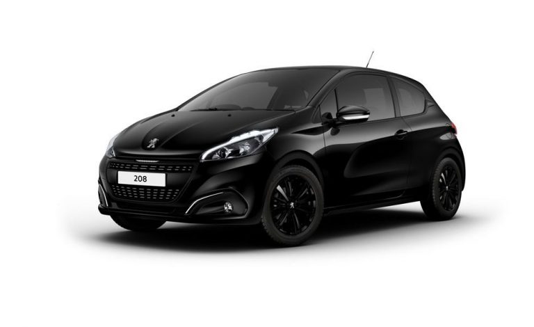 Peugeot 208 Black Edition. Apuesta todo al negro