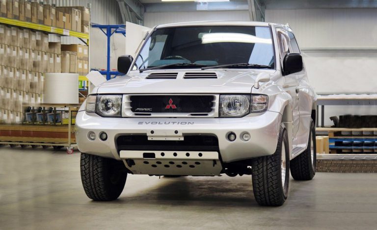 Mitsubishi Pajero Evolution. Este será subastado