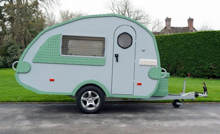 La caravana más grande del mundo con piezas de Lego