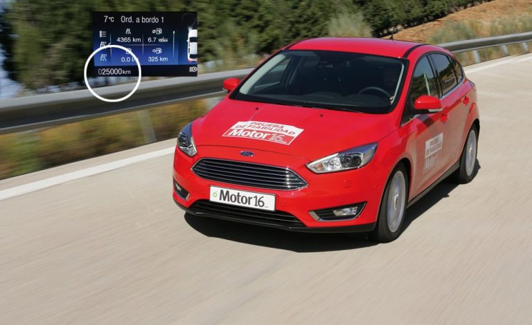 Ford Focus 1.0 Ecoboost 125 CV. Llegamos a los 25.000 kilómetros, y haríamos 200.000