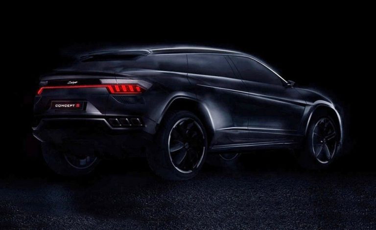 Zotye Concept S. La copia china del Lamborghini Urus