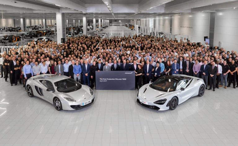 McLaren 720S Coupé. El primero sale de Woking