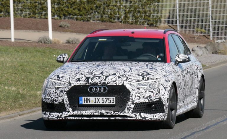 Audi RS4 Avant 2018. Cazado el familiar más deportivo