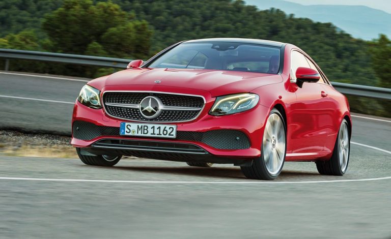 Mercedes Clase E Coupé. Escultura deportiva